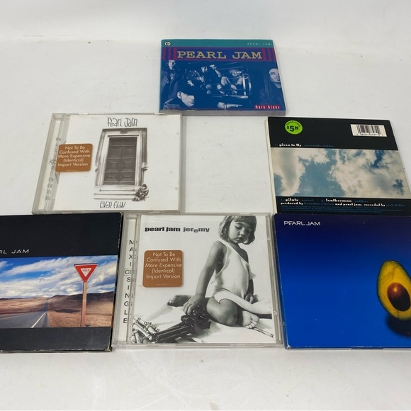 Pearl Jam Rock CDs and Book - Picture 1 of 4